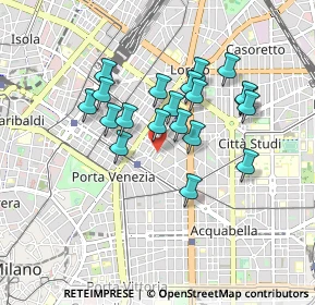 Mappa Via Filippo de Filippi, 20129 Milano MI, Italia (0.736)