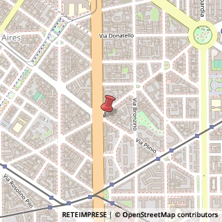 Mappa Via Plinio, 39, 20020 Milano, Milano (Lombardia)