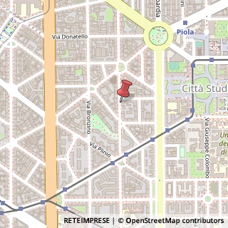 Mappa Via Pinturicchio, 24, 20133 Milano, Milano (Lombardia)