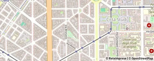 Mappa Milano