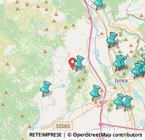 Mappa Via Valle di Brosso, 10010 Lessolo TO, Italia (5.83688)