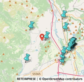 Mappa Via Valle di Brosso, 10010 Lessolo TO, Italia (4.939)