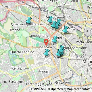Mappa Via Fausto Coppi, 20148 Milano MI, Italia (1.64)