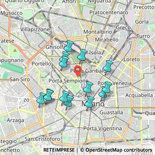 Mappa Viale Elvezia, 20154 Milano MI, Italia (1.68143)