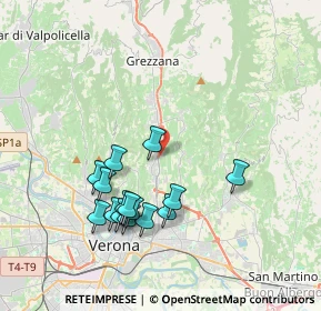 Mappa 45.4764604, 37142 Verona VR, Italia (3.69533)