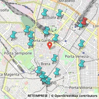 Mappa Malloru emanuele, 20121 Milano MI, Italia (1.232)