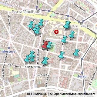 Mappa Malloru emanuele, 20121 Milano MI, Italia (0.203)