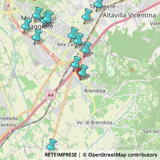 Mappa Via Molinetto, 36040 Brendola VI, Italia (2.63154)
