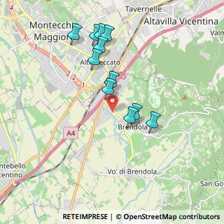 Mappa Via Molinetto, 36040 Brendola VI, Italia (1.74818)