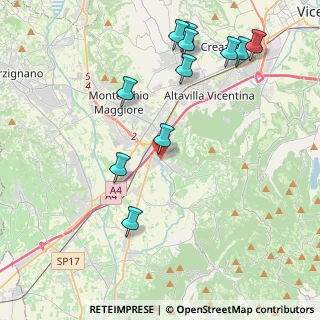 Mappa Via Molinetto, 36040 Brendola VI, Italia (4.71909)