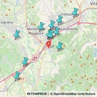 Mappa Via Molinetto, 36040 Brendola VI, Italia (3.895)