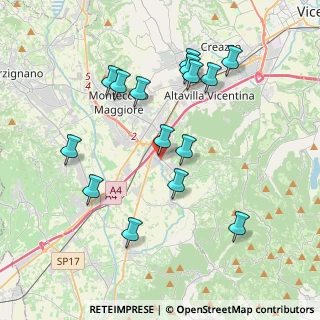 Mappa Via Molinetto, 36040 Brendola VI, Italia (3.888)