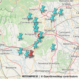 Mappa Via Molinetto, 36040 Brendola VI, Italia (15.55118)