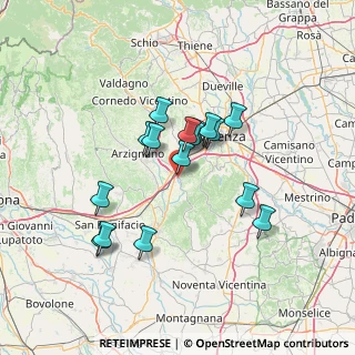 Mappa Via Molinetto, 36040 Brendola VI, Italia (11.27938)