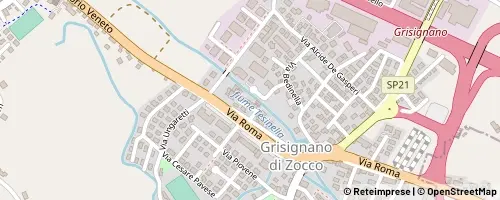 Mappa Grisignano di Zocco