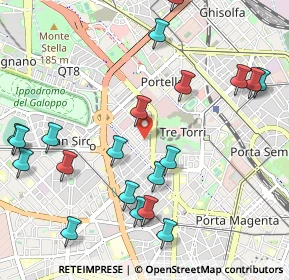 Mappa P.za Arduino, 20149 Milano MI, Italia (1.235)
