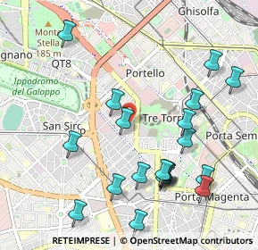 Mappa P.za Arduino, 20149 Milano MI, Italia (1.1375)