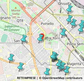 Mappa P.za Arduino, 20149 Milano MI, Italia (1.433)