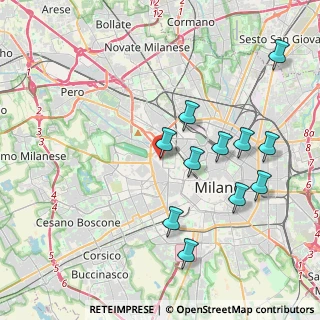 Mappa P.za Arduino, 20149 Milano MI, Italia (4.08909)