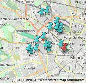 Mappa P.za Arduino, 20149 Milano MI, Italia (1.45368)
