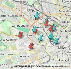 Mappa P.za Arduino, 20149 Milano MI, Italia (1.55385)