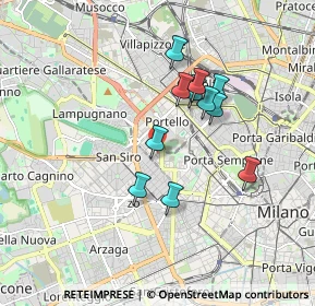 Mappa P.za Arduino, 20149 Milano MI, Italia (1.46636)