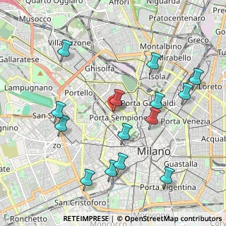Mappa Corso Sempione, 20100 Milano MI, Italia (2.22)