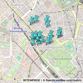 Mappa Corso Sempione, 20100 Milano MI, Italia (0.2735)