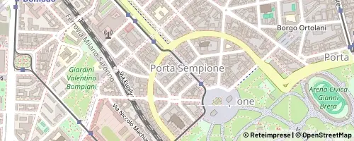 Mappa Milano