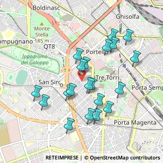 Mappa Via Monte Bianco, 20149 Milano MI, Italia (0.921)