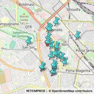 Mappa Via Monte Bianco, 20149 Milano MI, Italia (0.8285)
