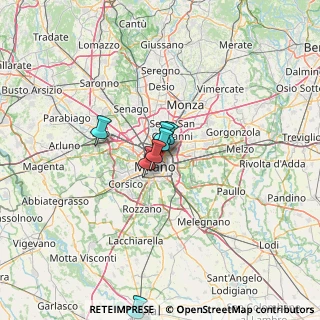 Mappa Via Lecco, 20124 Milano MI, Italia (24.98636)