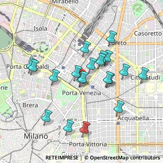 Mappa Largo fra Paolo Bellintani, 20124 Milano MI, Italia (0.8895)