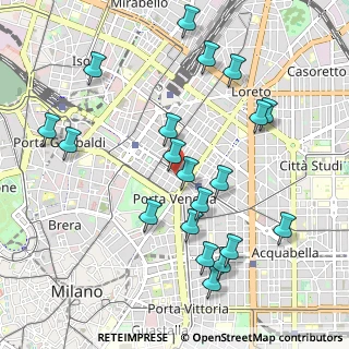 Mappa Largo fra Paolo Bellintani, 20124 Milano MI, Italia (1.085)