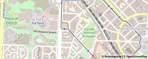 Mappa Mailand