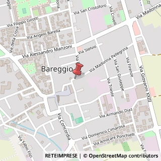 Mappa Corso Italia, 38, 20010 Bareggio, Milano (Lombardia)