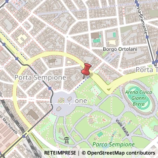 Mappa Via Agostino Bertani, 6, 20154 Milano, Milano (Lombardia)