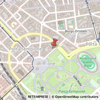 Mappa Via Agostino Bertani, 2, 20154 Milano, Milano (Lombardia)