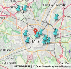 Mappa *, 20100 Milano MI (3.44667)