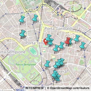 Mappa *, 20100 Milano MI (0.578)