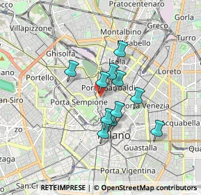Mappa *, 20100 Milano MI (1.25727)