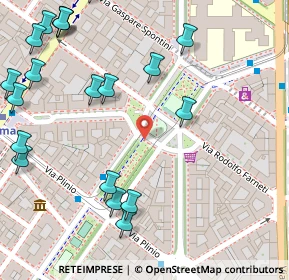 Mappa Ozanam, 20129 Milano MI, Italia (0.1785)