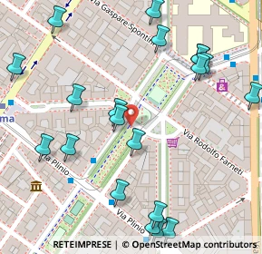 Mappa Ozanam, 20129 Milano MI, Italia (0.159)