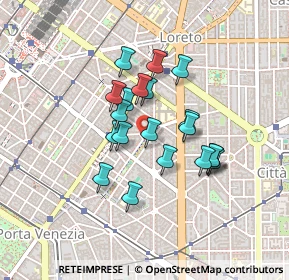 Mappa Ozanam, 20129 Milano MI, Italia (0.332)