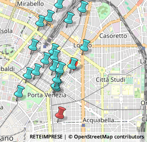 Mappa Ozanam, 20129 Milano MI, Italia (0.9805)