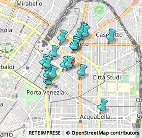 Mappa Ozanam, 20129 Milano MI, Italia (0.6915)