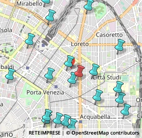Mappa Ozanam, 20129 Milano MI, Italia (1.316)