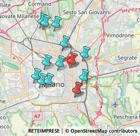 Mappa Ozanam, 20129 Milano MI, Italia (3.11357)