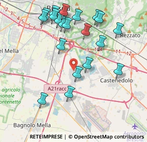 Mappa Via Madonnina, 25010 Borgosatollo BS, Italia (4.3785)