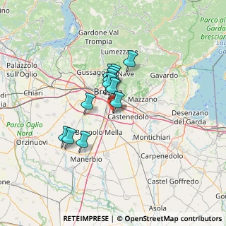 Mappa Via Madonnina, 25010 Borgosatollo BS, Italia (9.65333)